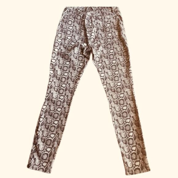 Good American Good Legs Snake Print Skinny Jeans - Picture 5 of 8